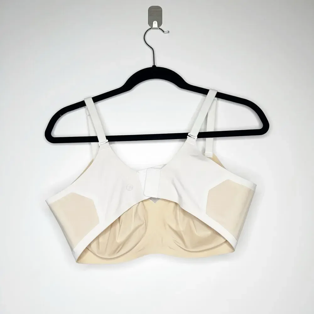 Honeylove Silhouette LiftWear Wire Free Bra in Astral White Large 38B/C